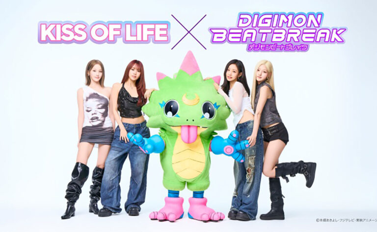 KISS OF LIFEの新曲『BREAK IT』が『DIGIMON BEATBREAK』エンディングに決定