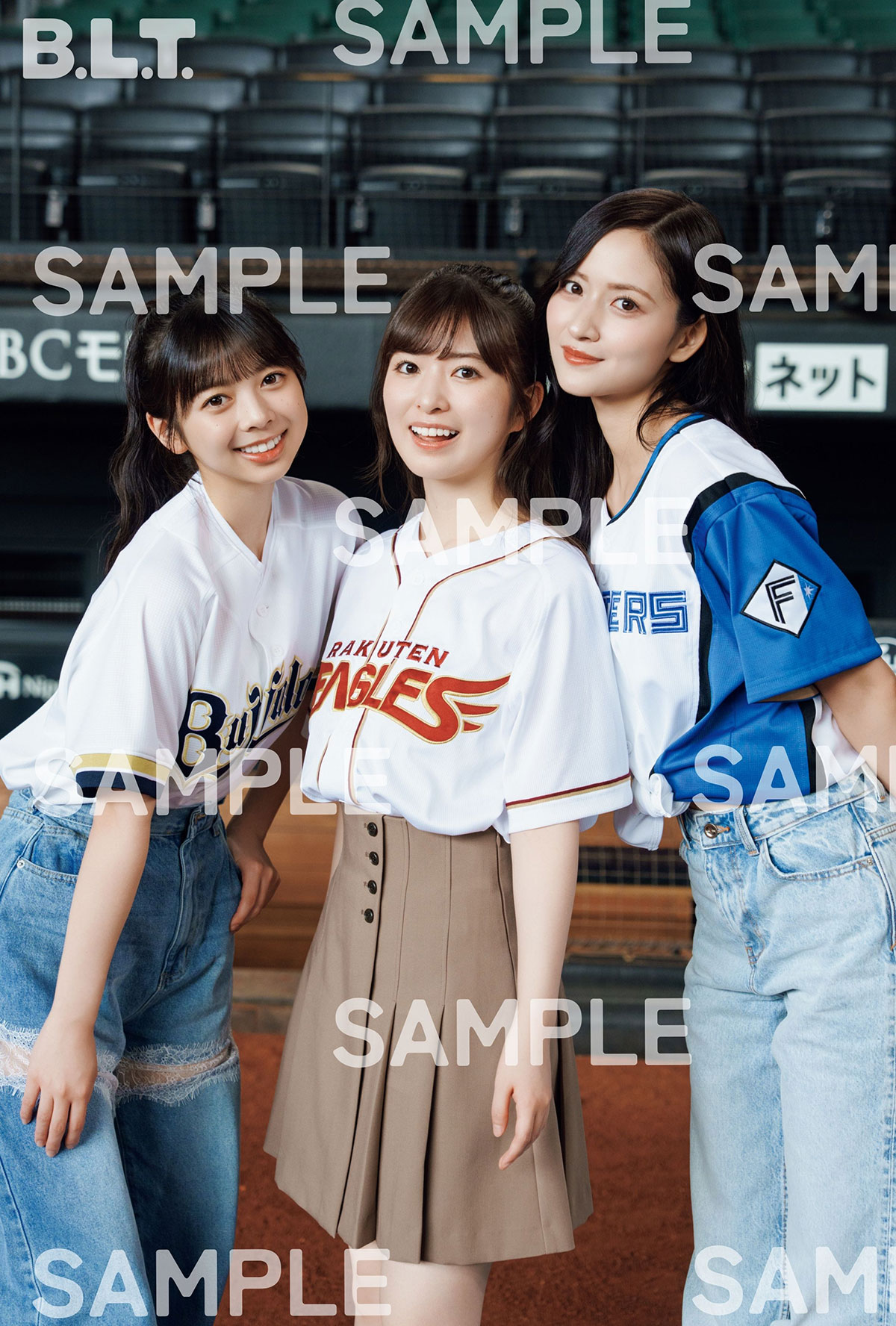 永久保存確定!? 乃木坂野球部がパ・リーグ6球団ユニフォームで「B.L.T.9月号」表紙に初登板！ 中西アルノ、矢田萌華へとつなぐ、乃木坂46グラビア豪華“真夏のクリーンアップ”が完成！