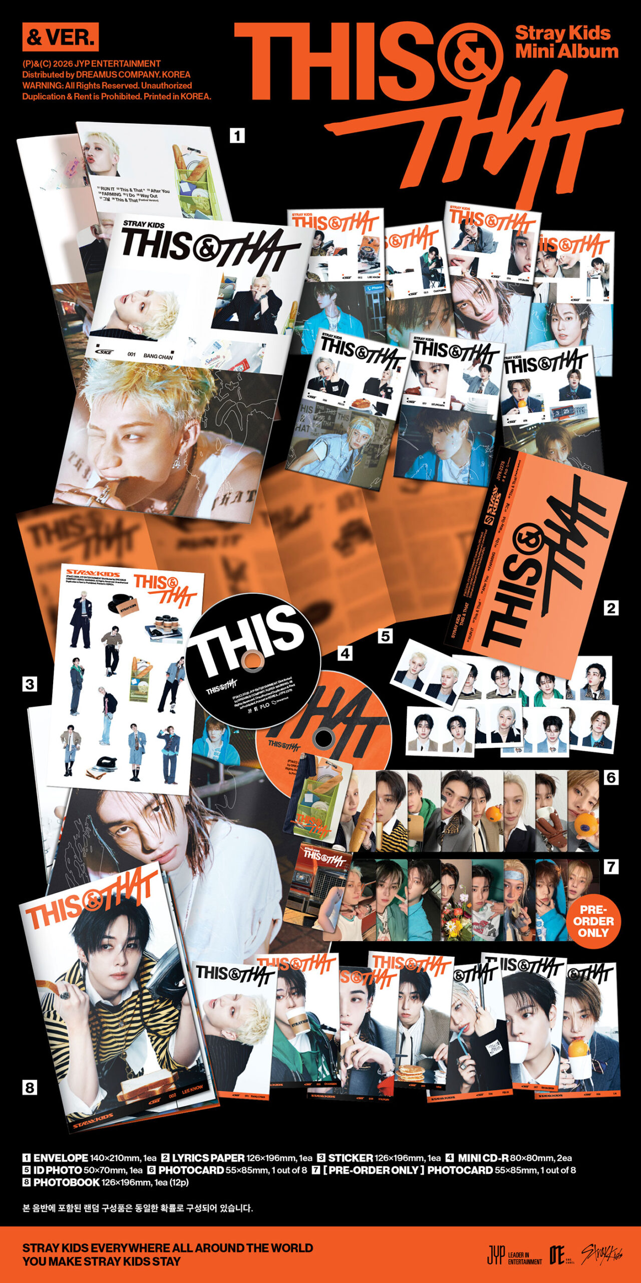 Stray Kids『THIS & THAT』発売記念、HMV限定サイン会や終演後ハイタッチ開催