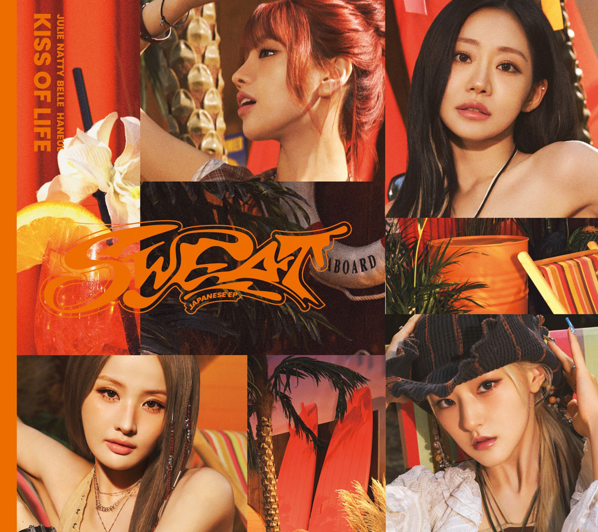 KISS OF LIFE、新作EP『SWEAT -JAPANESE EP-』を9/16リリース　「SWEAT (Japanese Ver.)」MV公開
