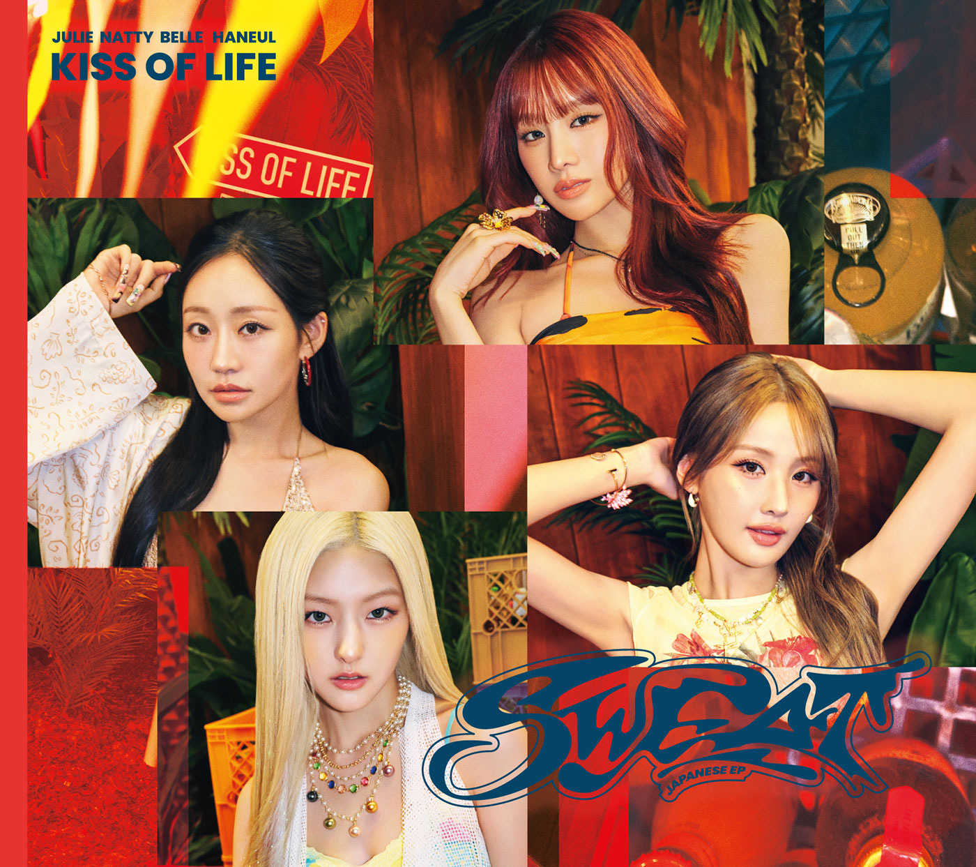 KISS OF LIFE、新作EP『SWEAT -JAPANESE EP-』を9/16リリース　「SWEAT (Japanese Ver.)」MV公開