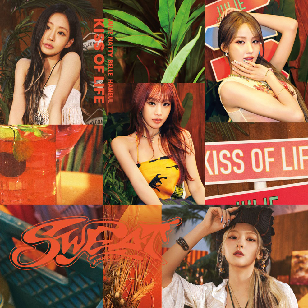 KISS OF LIFE、新作EP『SWEAT -JAPANESE EP-』を9/16リリース　「SWEAT (Japanese Ver.)」MV公開