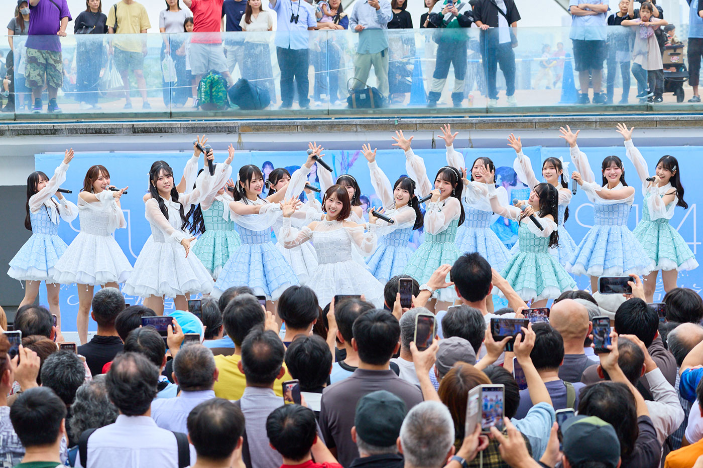 STU48、初センター甲斐心愛を擁する14thシングル「冬服に着替えたら」を選抜16名で初披露！ららぽーと豊洲でリリイベ開催