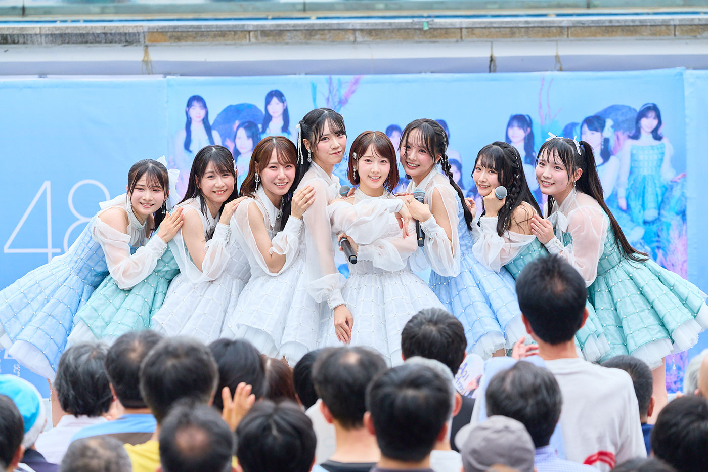 STU48、初センター甲斐心愛を擁する14thシングル「冬服に着替えたら」を選抜16名で初披露！ららぽーと豊洲でリリイベ開催