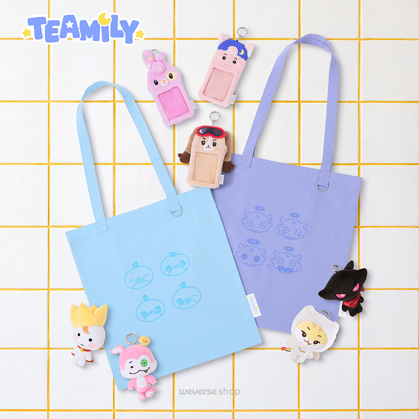 ＆TEAMの公式キャラ「TEAMILY」誕生　10/8から公式グッズ販売と制作ビハインド映像公開