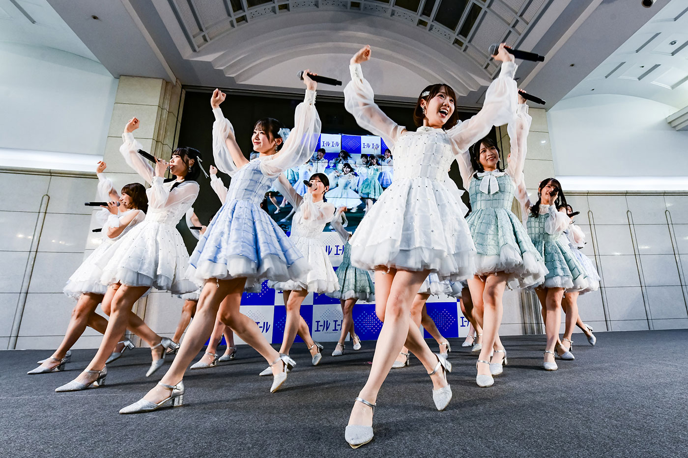 STU48、新曲発売日に広島でリリースイベント　甲斐心愛が初の表題曲センター披露