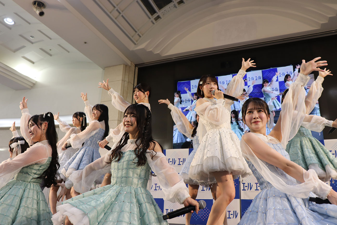 STU48、新曲発売日に広島でリリースイベント　甲斐心愛が初の表題曲センター披露